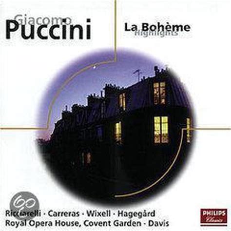 La Boheme Highlights Puccini Sir Colin Davis CD Album Muziek Bol