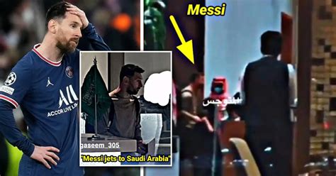 Lionel Messi Voló A Arabia Saudita Poco Después De La Impactante