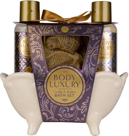 Accentra Body Luxury Vanilla Amber Gift Set For The Bath Notino Co Uk