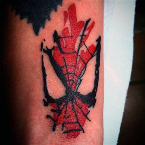 Tatuajes De Spiderman 105 Diseños Significado Y Mejores Ideas