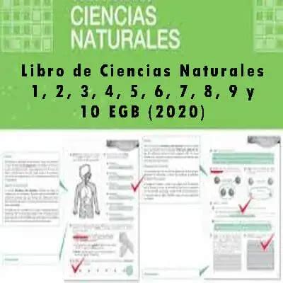 Libro De Ciencias Naturales 1 2 3 4 5 6 7 8 9 Y 10 EGB 2025 Elyex