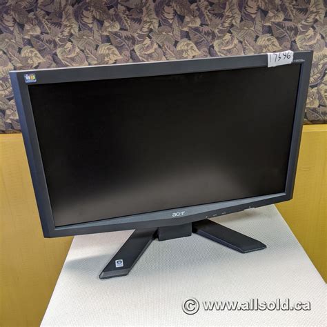 Acer X H Bd Widescreen Lcd Computer Monitor Allsold Ca Buy