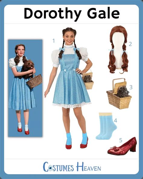 Dorothy Gale Costume In Dorothy Costume Diy Dorothy Halloween