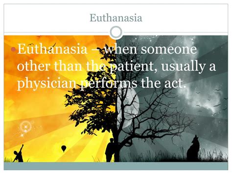 Ppt Euthanasia Powerpoint Presentation Free Download Id2792707