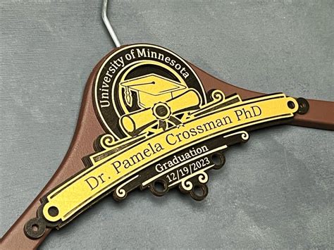 Personalized Phd Hanger Phd Gift Personalized Phd Graduation Gift