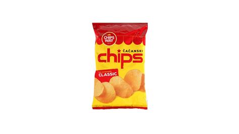 CHIPS WAY Classic Rebrasti 150g Cenoteka