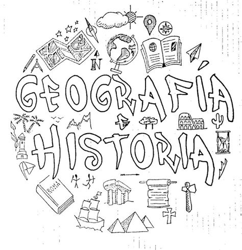 Portada Geografia E Historia Caratula De Historia Geografia E