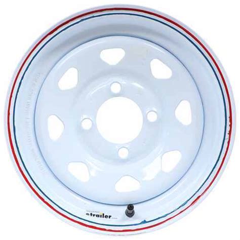 Taskmaster Steel Spoke Trailer Wheel X Rim On White