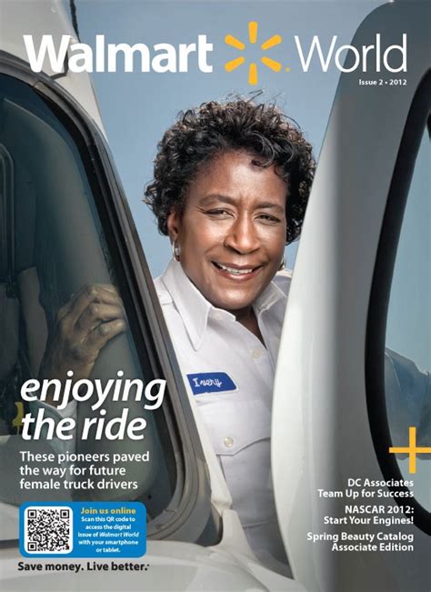 The Cover Of The February 2012 Issue Of Walmart World Magazine