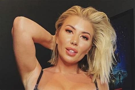 Olivia Buckland Sets Temperatures Soaring In Red Hot Lingerie Expos Bloody Hell Daily Star