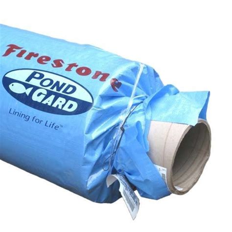 40 X100 Firestone PondGard 45 Mil EPDM Pond Liner Full Roll Pond