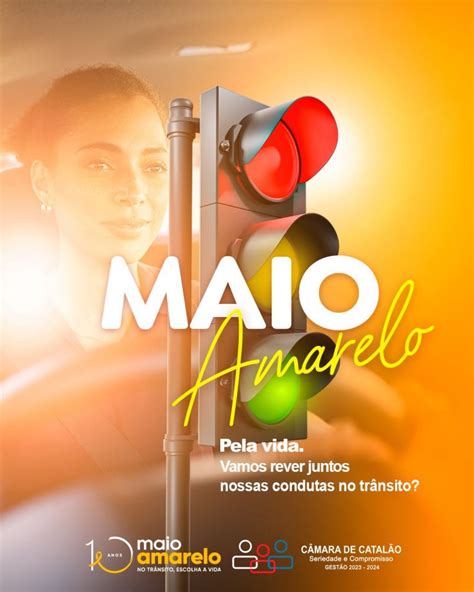 Campanha Maio Amarelo reforça a importância de ações para reduzir