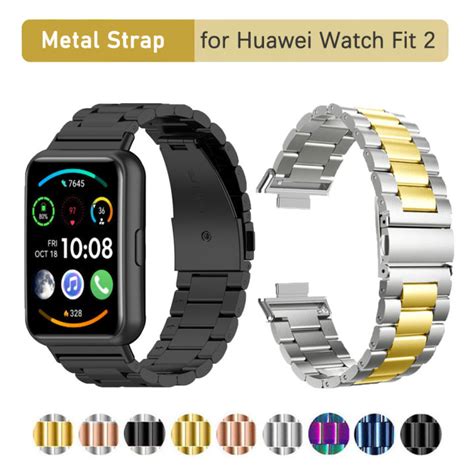 Classic Stainless Steel Metal Strap For Huawei Watch Fit Huawei