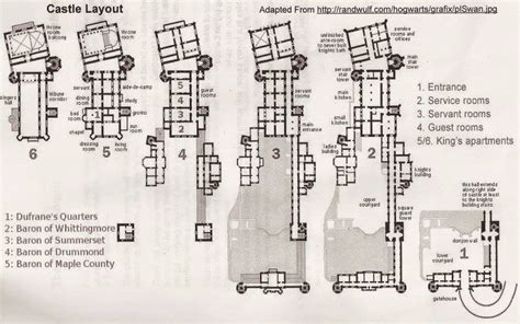 Neuschwanstein Castle Floor Plan