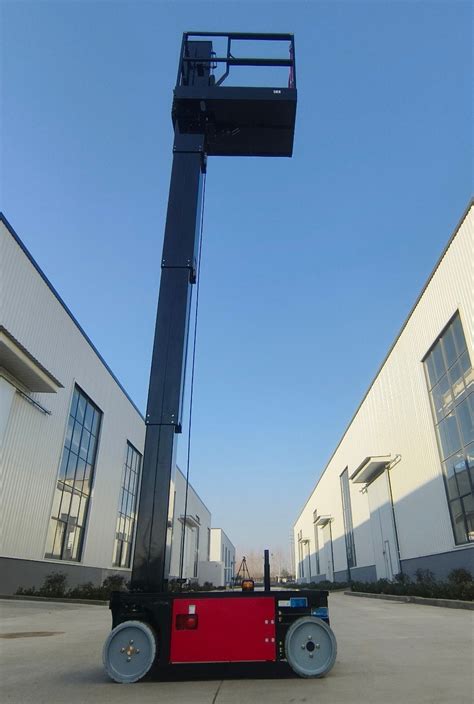 M M Bucket Lifter Amwp Electric Telescopic Vertical Boom Lift