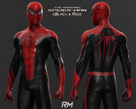 Red And Black Tasm At Marvels Spider Man Remastered Nexus Mods And