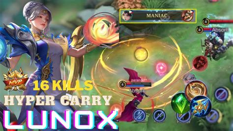 LUNOX HYPER CARRY MANIAC GAMEPLAY THIS HERO WILL MELT YOUR HP