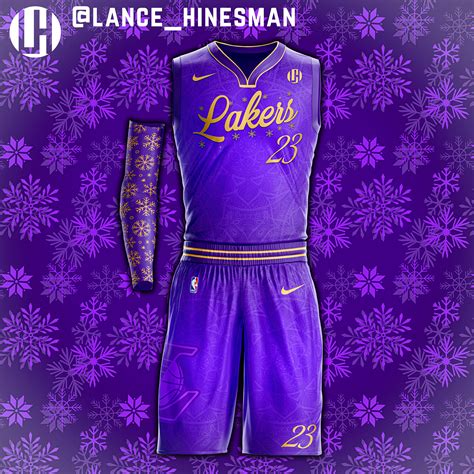 Los Angeles Lakers Christmas Day Jersey Concept Rlakers