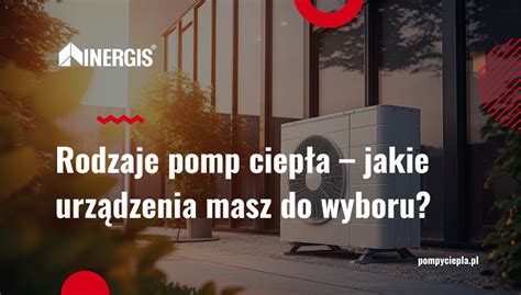 Rodzaje pomp ciepła jakie urządzenia masz do wyboru INERGIS