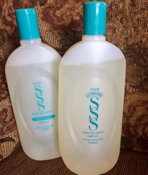 Two Original Vintage Avon Skin So Soft Bath Oil - 16 fl. oz. Sealed NOS ...