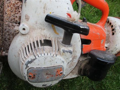 Stihl Ts Petrol Disc Cutter Concrete Saw Ebay