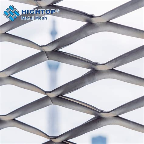 Hot Dipped Galvanized Expanded Metal Mesh Sheet For Construction