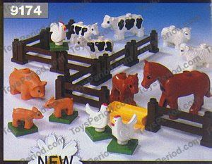 Lego Fashionable Lego 9173 Duplo Farm Parts Inventory Instructionslego