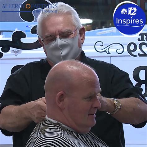 12 Inspires Winston Salem Barber Celebrates 54 Years Cutting Hair