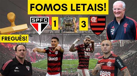 MELHORES MOMENTOS E GOLS DE SÃO PAULO 1 X 3 FLAMENGO YouTube