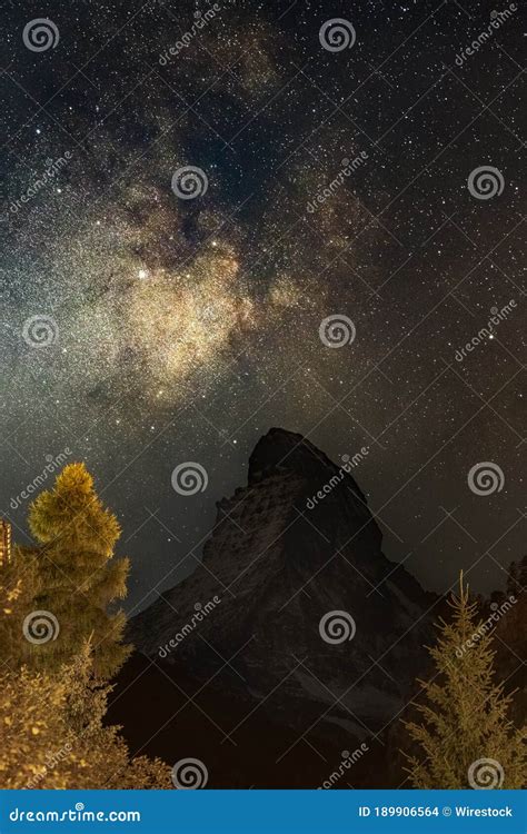 Breathtaking Scenery Of The Milky Way Galaxy In The Scenic Night Sky