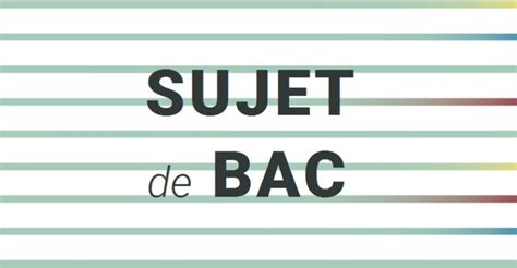 Bac philo 2023 découvrez les sujets corrigés de la série générale