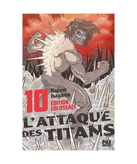 Lattaque Des Titans Edition Colossale T10 Isayama Hajime Eur 824 Picclick Fr