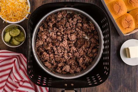 How To Cook Ground Beef In The Air Fryer Fork To Spoon