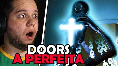 Fiz O DESAFIO DOORS SEM TOMAR DANO A RUN PERFEITA No Roblox YouTube