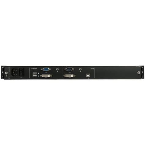 StarTech 17in Dual Rail Rackmount KVM Console