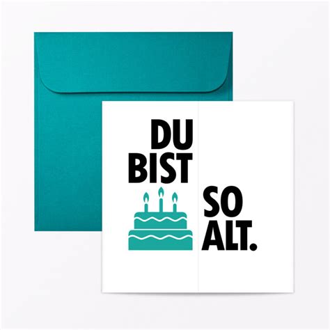 Geburtstagskarte Happy Birthday Klappkarte A6 Inkl Umschlag