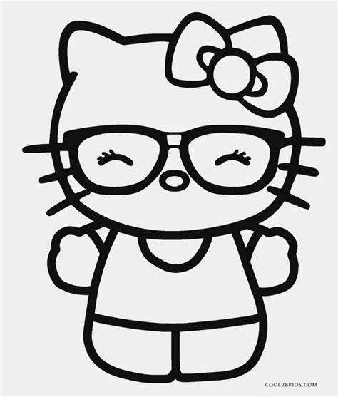 Hello Kitty Coloring Pages