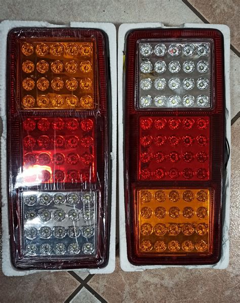 LAMPY TYLNE ZESPOLONE LED 12 24V KOMPLET L R Kalisz Kup Teraz Na