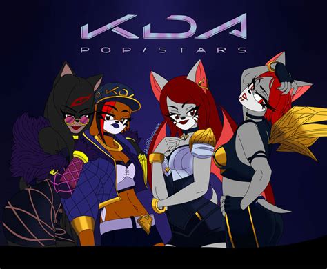 KDA Pop/Stars by thelithianqueen on DeviantArt