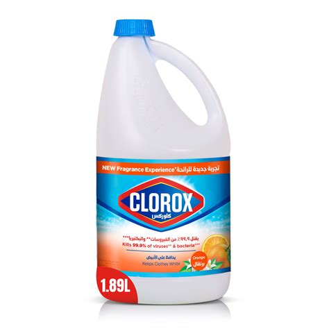 Clorox Liquid Bleach Orange Scent 1 89 Litres Online At Best Price Bleach Lulu Ksa Price In