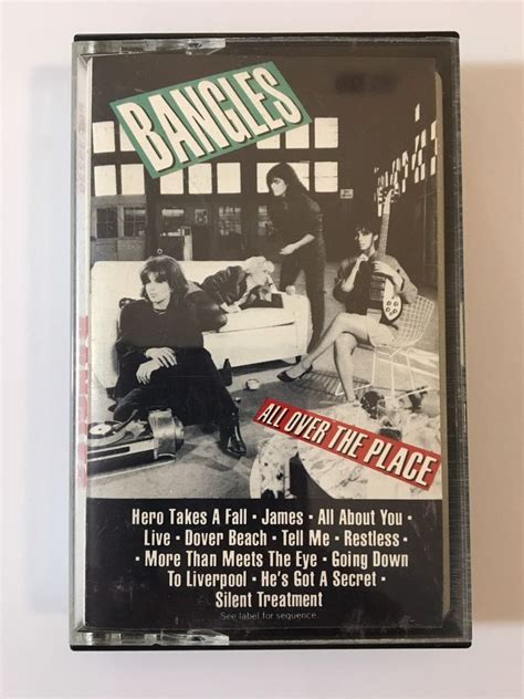 1984 Bangles All Over The Place Cassette Columbia Records Vg Tested