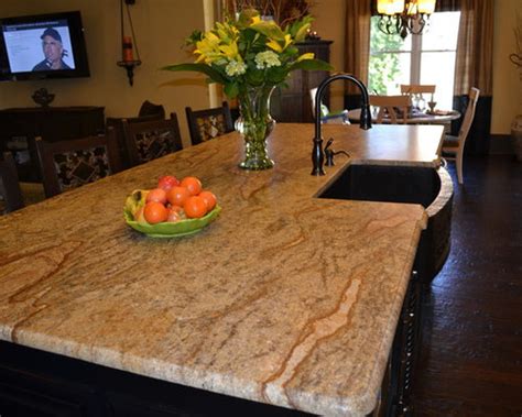 Leathered Granite Countertop Houzz