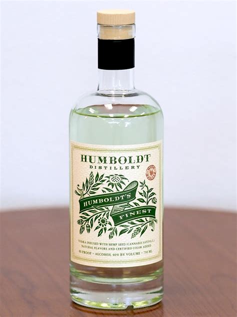 Humboldts Finest Cannabis Infused Vodka Our Drink Of The Week Oc