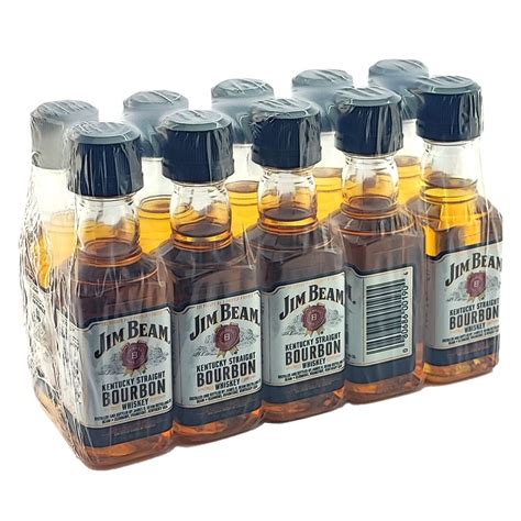 Miniatura Whisky Jim Beam Cl Pack Botellitas