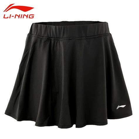 Aliexpress Buy Li Ning Women Badminton Skirts Li Ning Microfiber