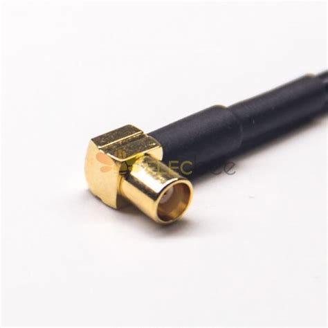 Pcs Female Mcx Right Angle To Tnc Straight Male For Rg Cable Assembly