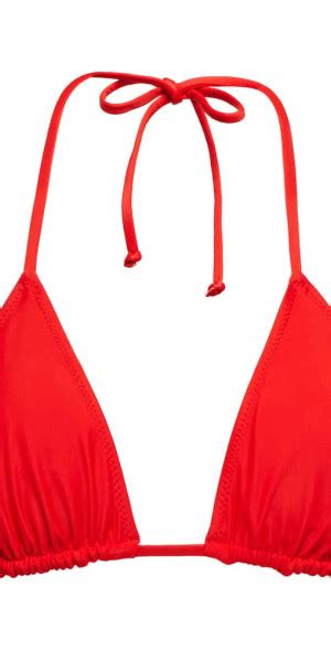 Ganni Triangle Bikini Top