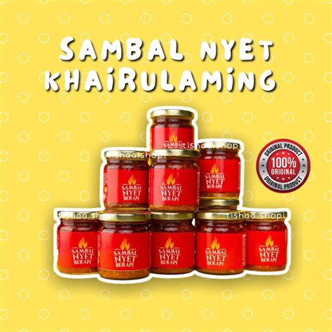 Personal Shopper Sambal Nyet Berapi Khairul Aming Original From