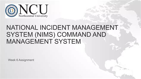 National Incident Management System Nim Command And Management System Ppt