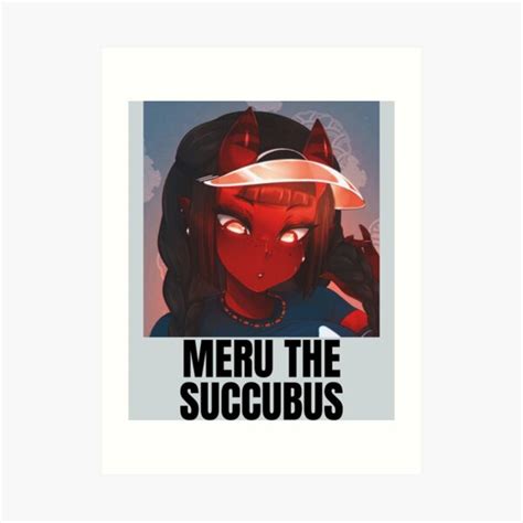 Meru The Succubus Meru The Demon Girl Merudina Meru Succ Meru Nyaa Merunyaa Hot Meru Art